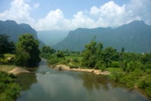 The mountains in Laos